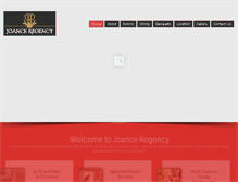 Tablet Screenshot of joanceregency.com